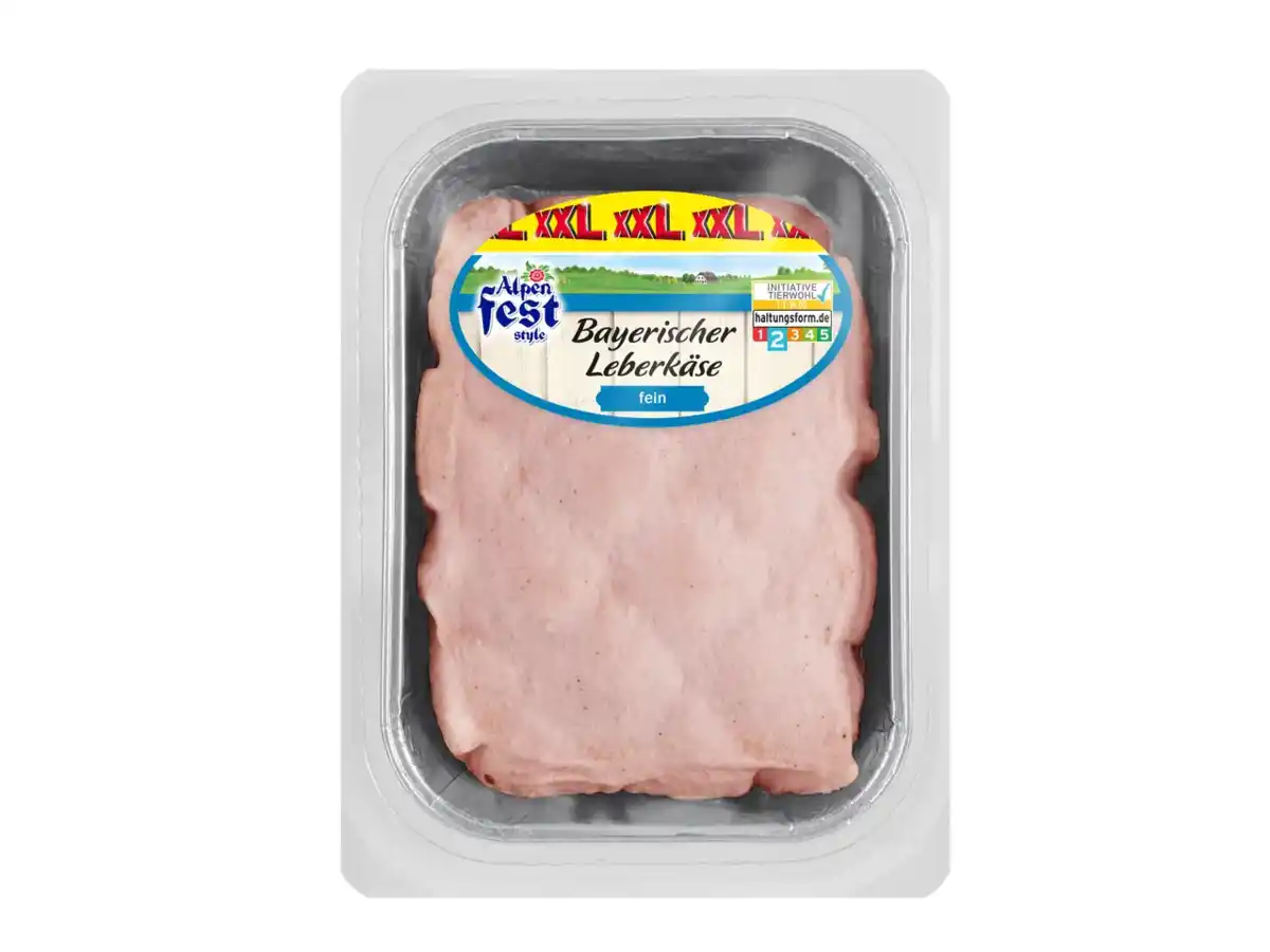 Bild 1 von Alpenfest Bayerischer Leberkäse,  500 g