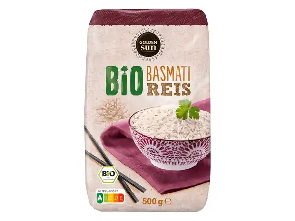 Bild 3 von Golden Sun Bio Basmati Reis,  500 g