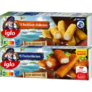 iglo Fisch- oder Backfischstäbchen
