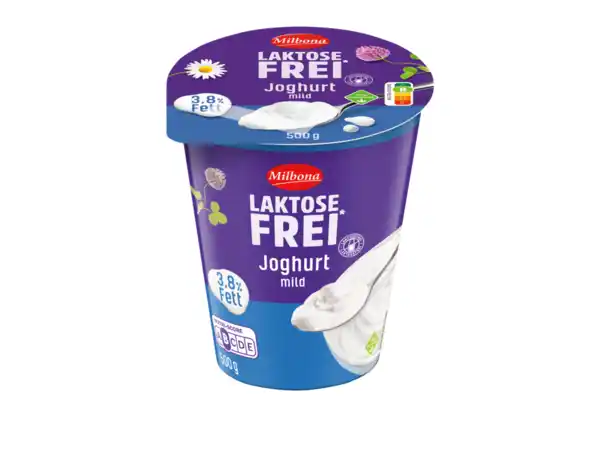 Bild 1 von Milbona Laktosefreier Joghurt, mild,  500 g