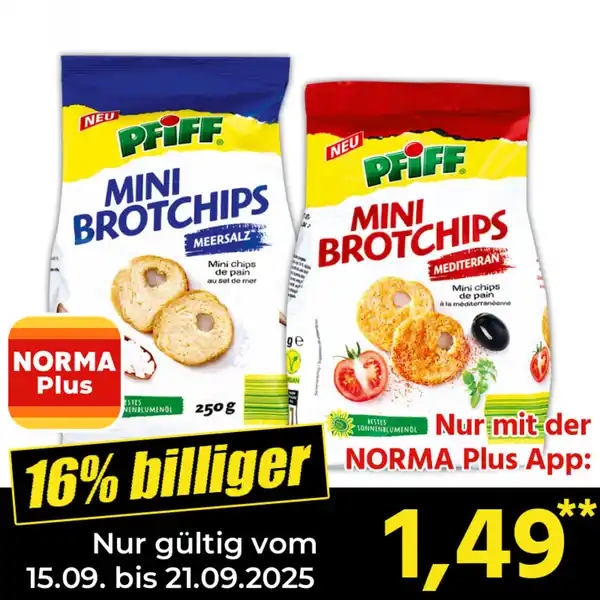 Bild 1 von Pfiff Mini Brotchips