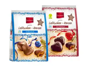 Favorina Gefüllte Lebkuchen-Herzen,  300 g