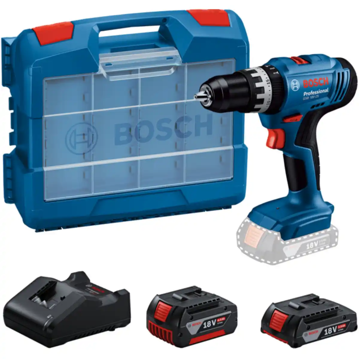 Bild 1 von Akku-Schlagbohrschrauber 'GSB 18V-25 Professional'