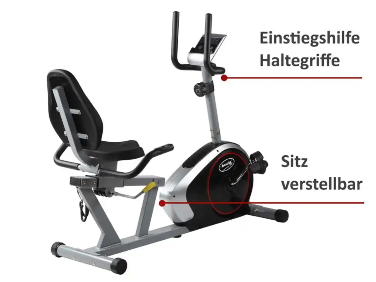 Bild 2 von body coach Sitz-/Liege-Heimtrainer Magnetic