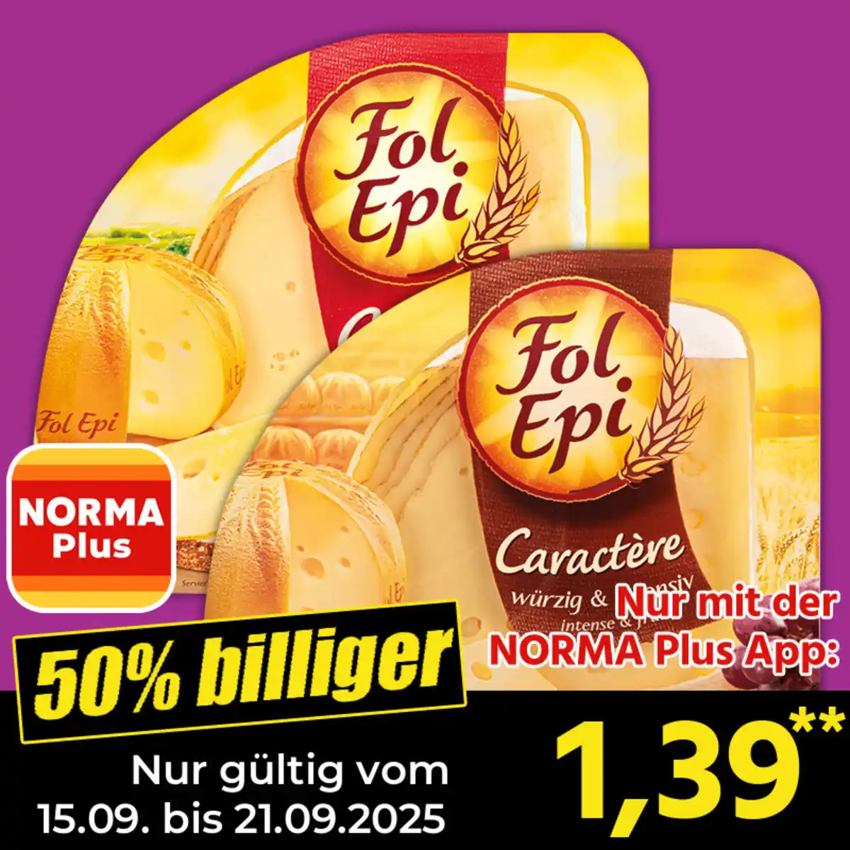 Bild 1 von Fol Epi Käsescheiben