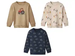 lupilu® Kleinkinder Sweatpullover mit Bündchen an Ärmeln und Saum