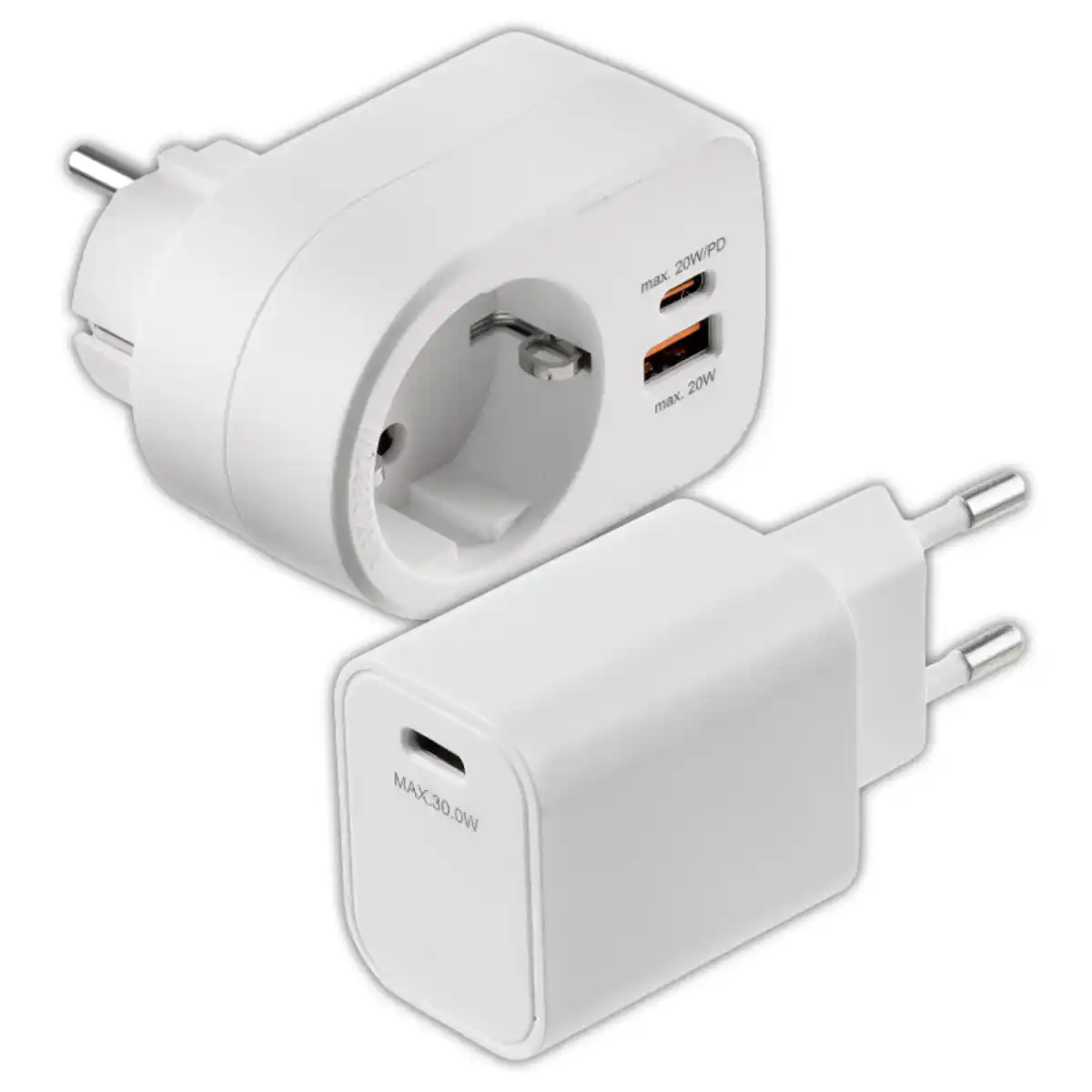 Bild 1 von Powertec Electric Smarte Steckdosenadapter