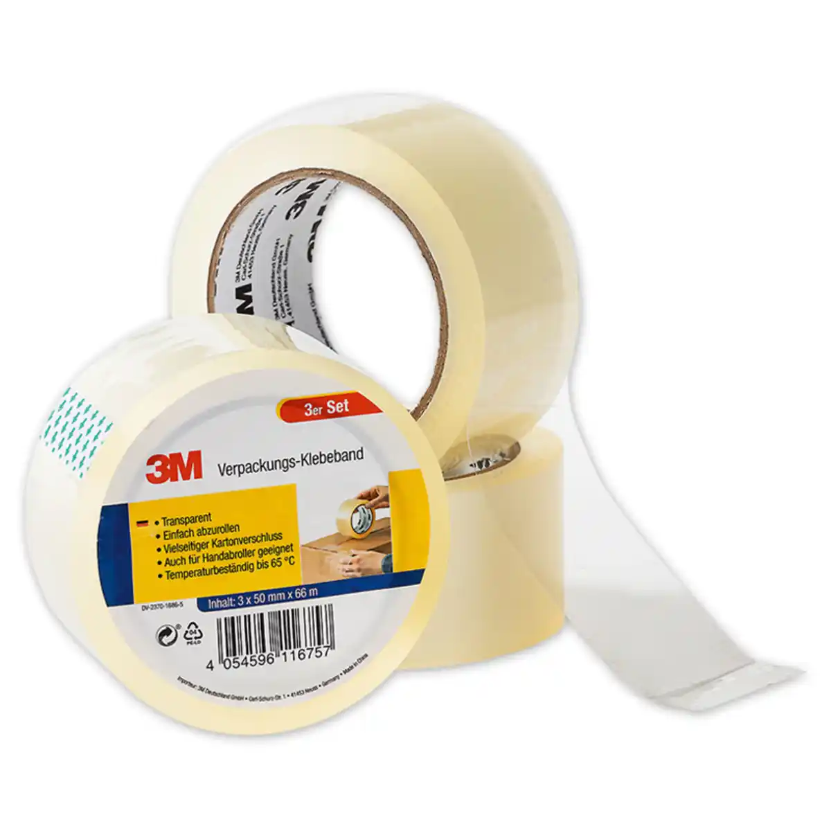 Bild 1 von 3M Verpackungs-Klebeband 3er-Set