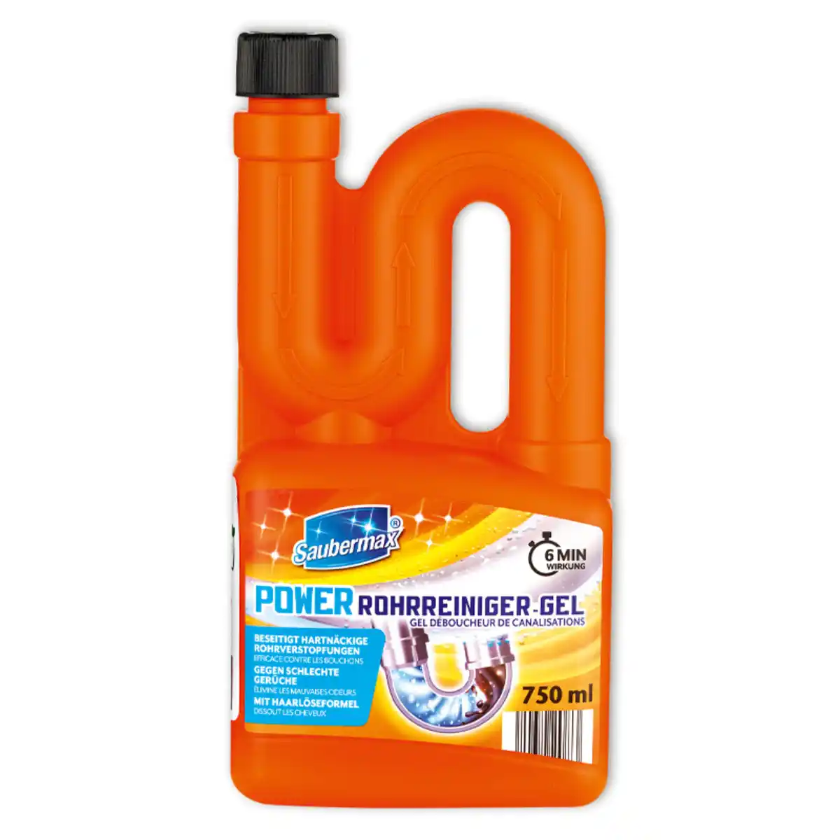 Bild 1 von Saubermax Power Rohrreiniger-Gel