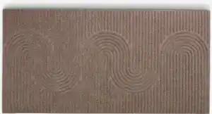 Fußmatte SKOGFAKS 60x120x0,7 braun/beige