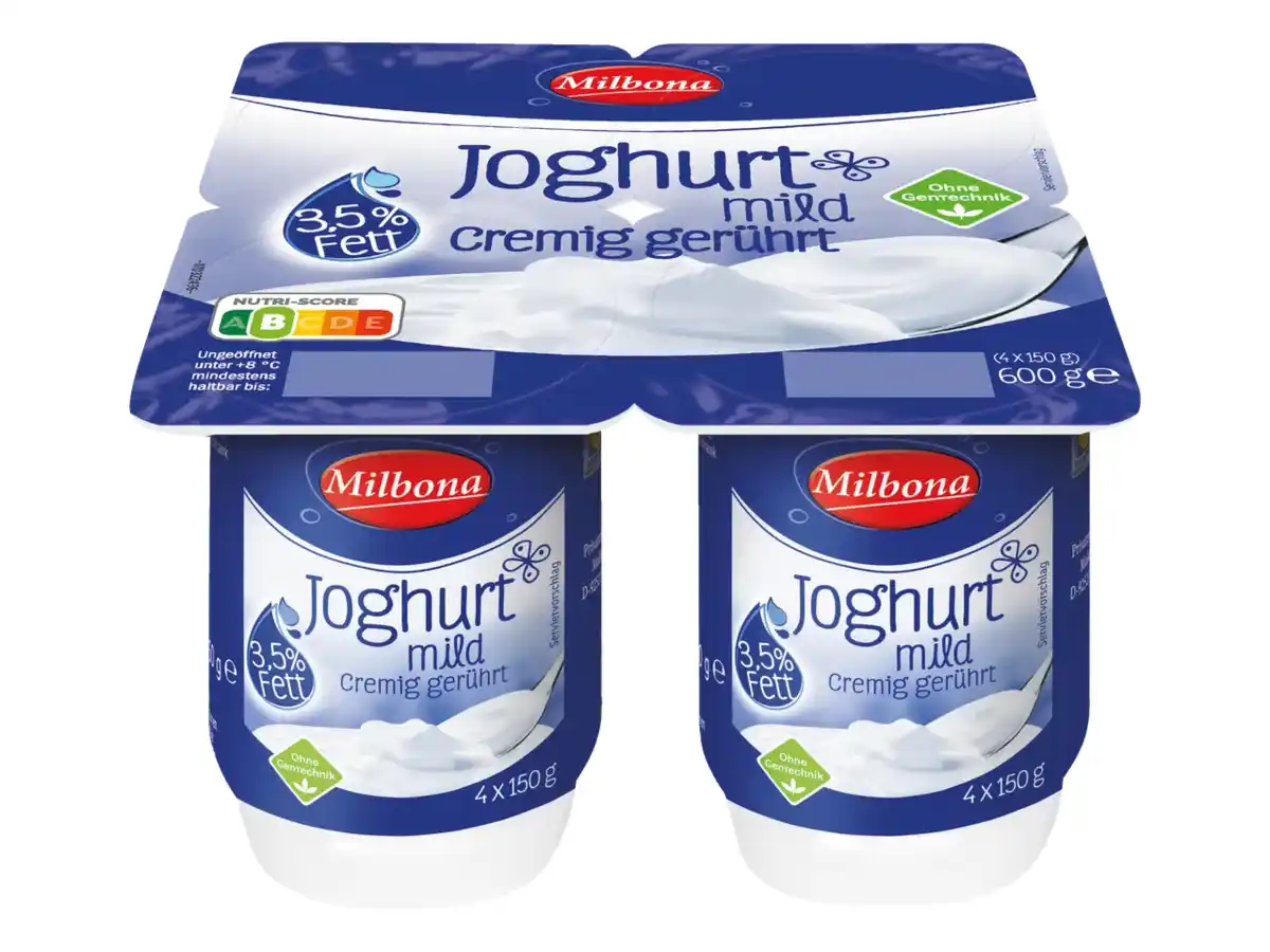 Bild 1 von Milbona Joghurt, mild