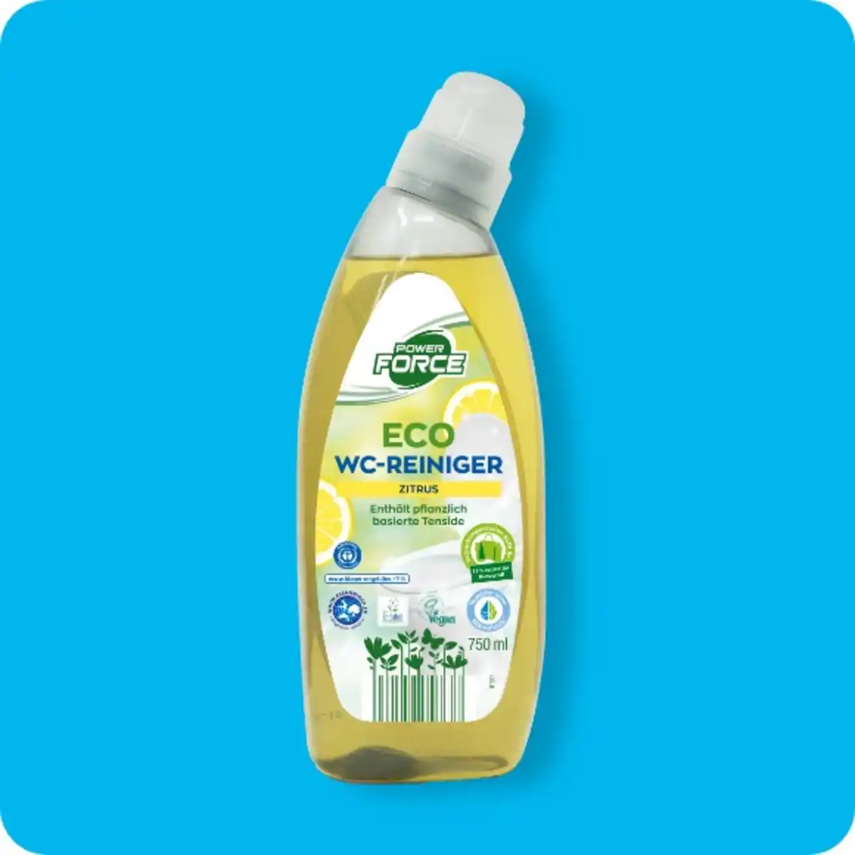 Bild 1 von POWER FORCE WC-Reiniger, Zitrus oder Lavendel