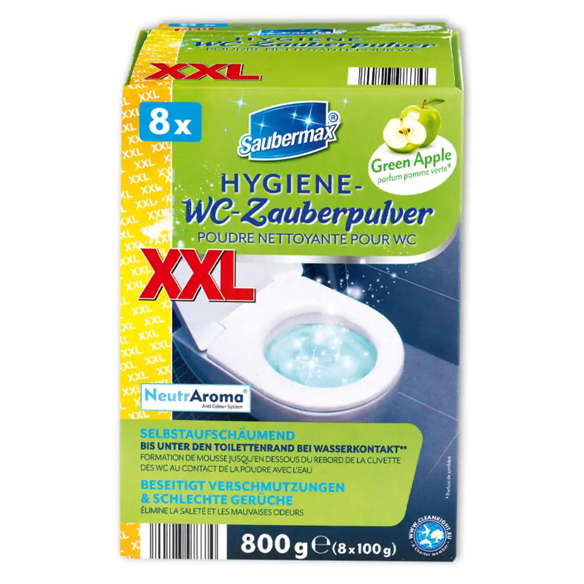 Bild 1 von Saubermax Hygiene-WC-Zauberpulver XXL