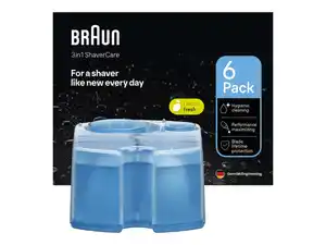 BRAUN 3-in-1-Reinigungsflüssigkeit »ShaverCare«, für Reinigungsstation