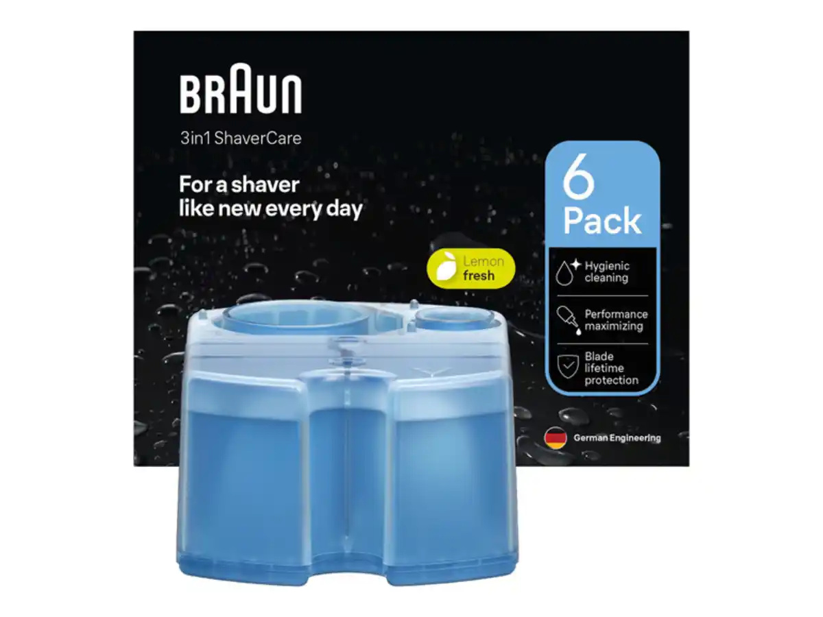 Bild 1 von BRAUN 3-in-1-Reinigungsflüssigkeit »ShaverCare«, für Reinigungsstation