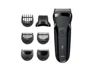 BRAUN 3-in-1 Rasierer »Series 3 Shave&Style 300BT«, kabellos