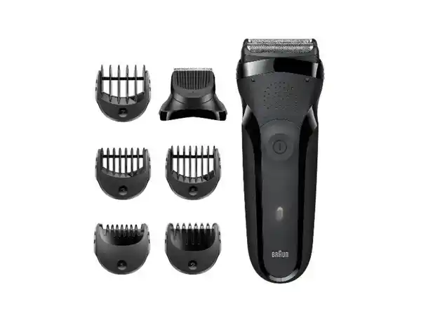 Bild 1 von BRAUN 3-in-1 Rasierer »Series 3 Shave&Style 300BT«, kabellos