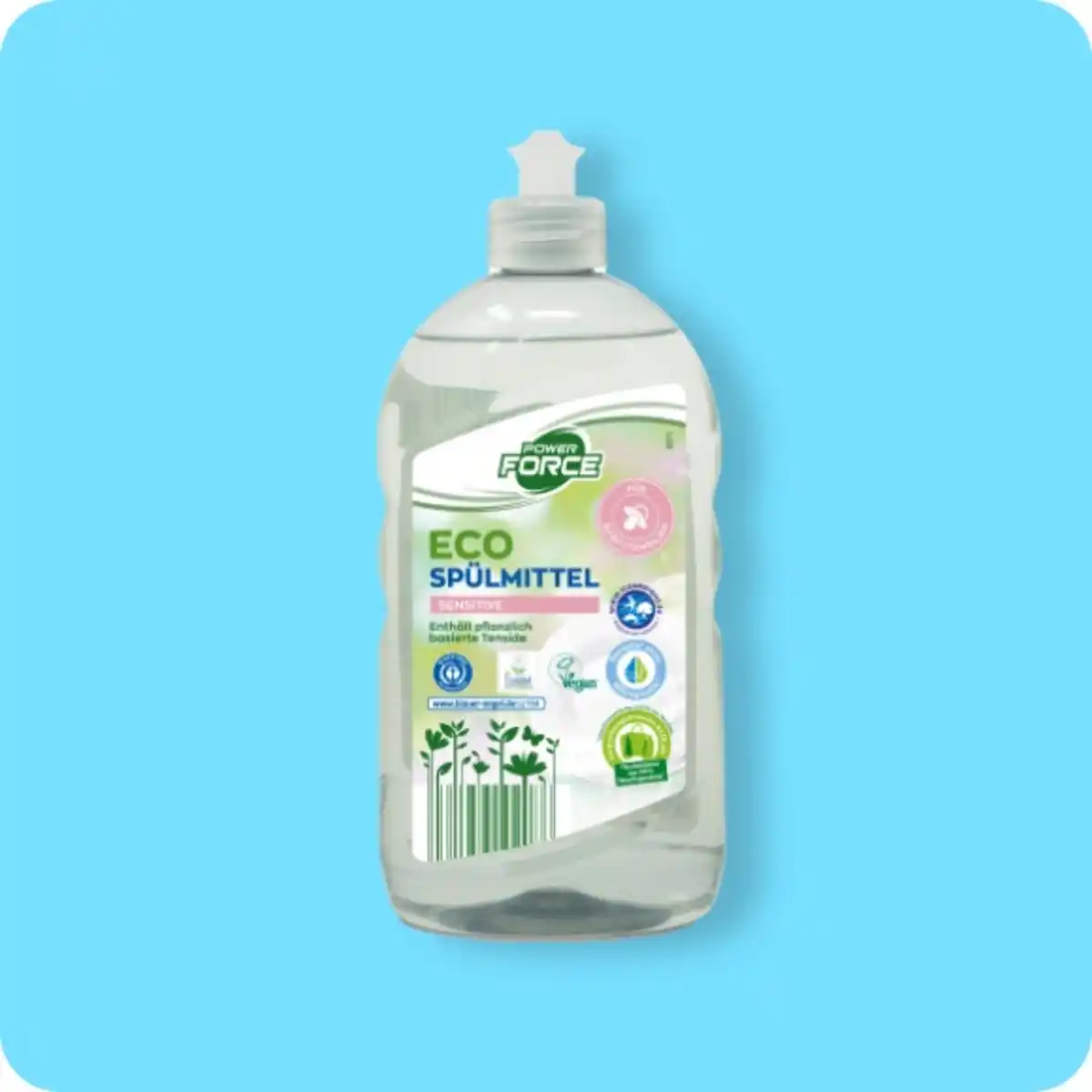 Bild 1 von POWER FORCE Geschirrspülmittel, Sensitive oder Aloe Vera