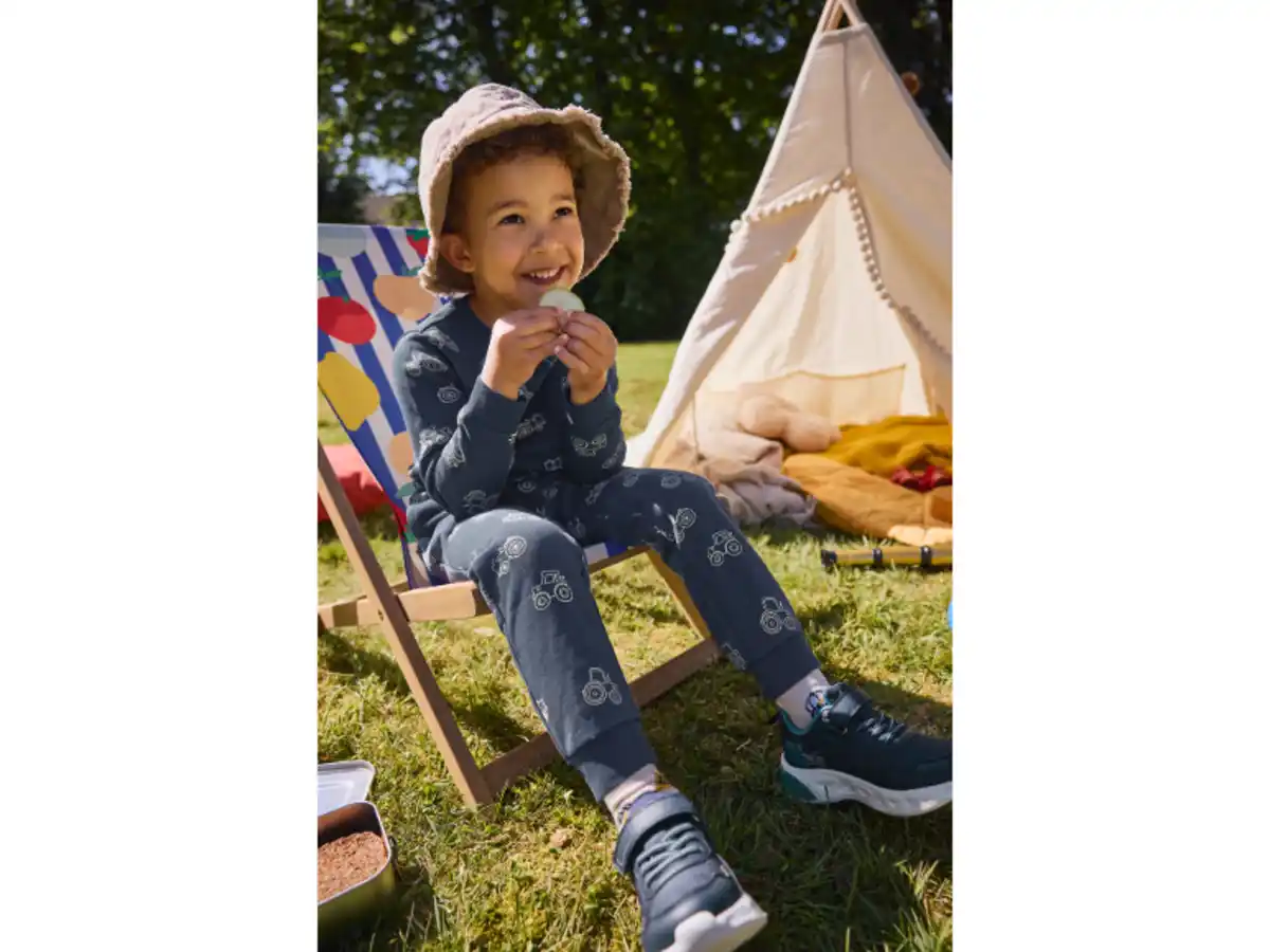 Bild 3 von lupilu® Kleinkinder Sweatpullover mit Bündchen an Ärmeln und Saum