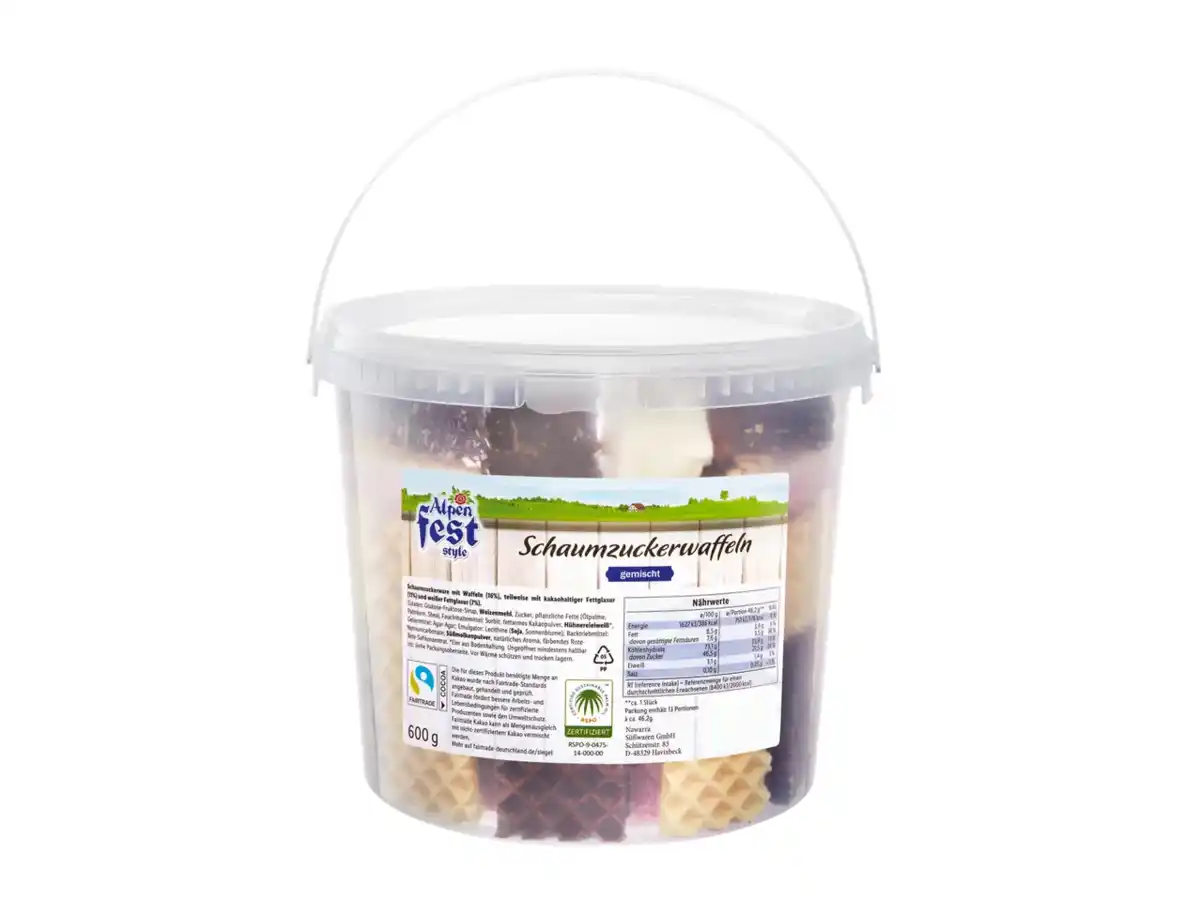 Bild 1 von Alpenfest Schaumzuckerwaffeln,  600 g