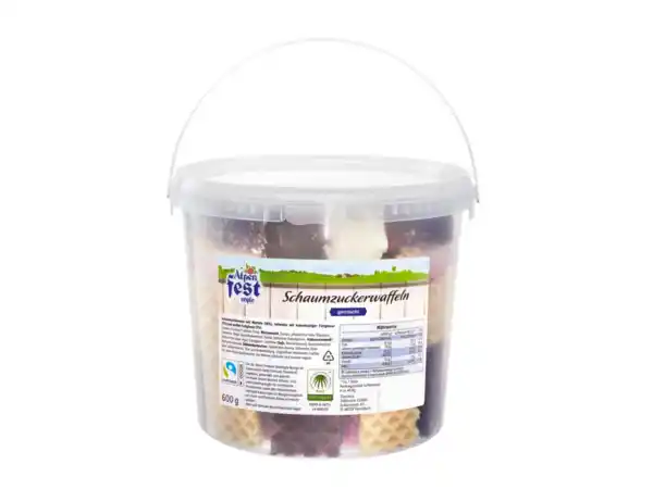 Bild 1 von Alpenfest Schaumzuckerwaffeln,  600 g