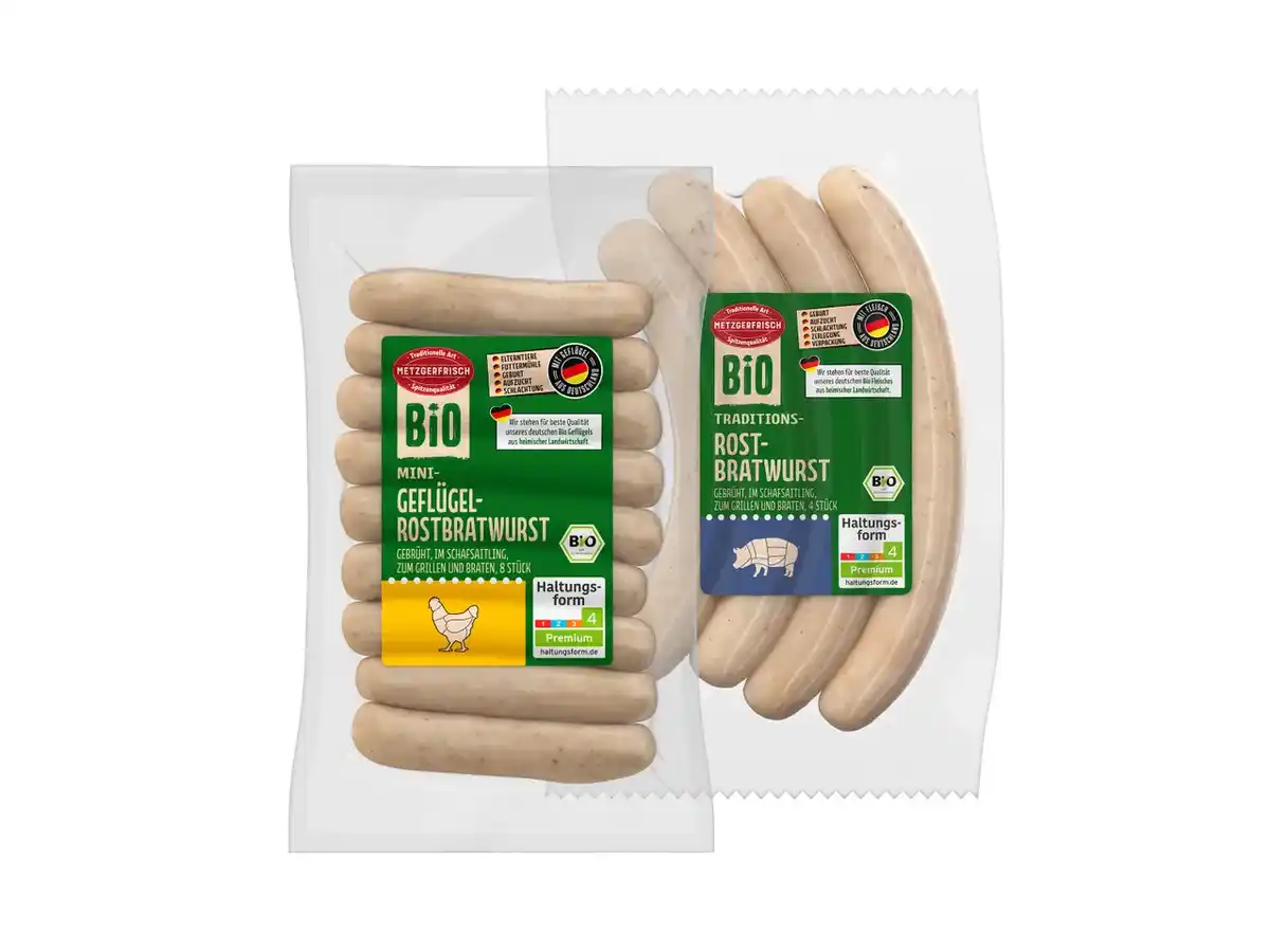 Bild 1 von Metzgerfrisch Bio Traditions-Rostbratwurst