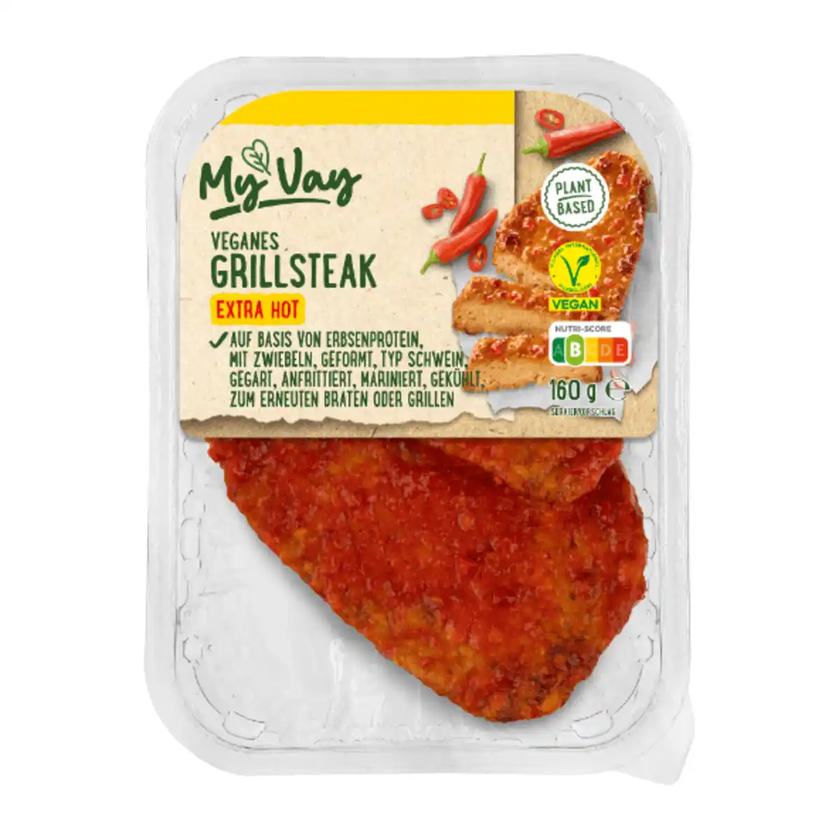 Bild 2 von MYVAY Vegane Grillsteaks 160g