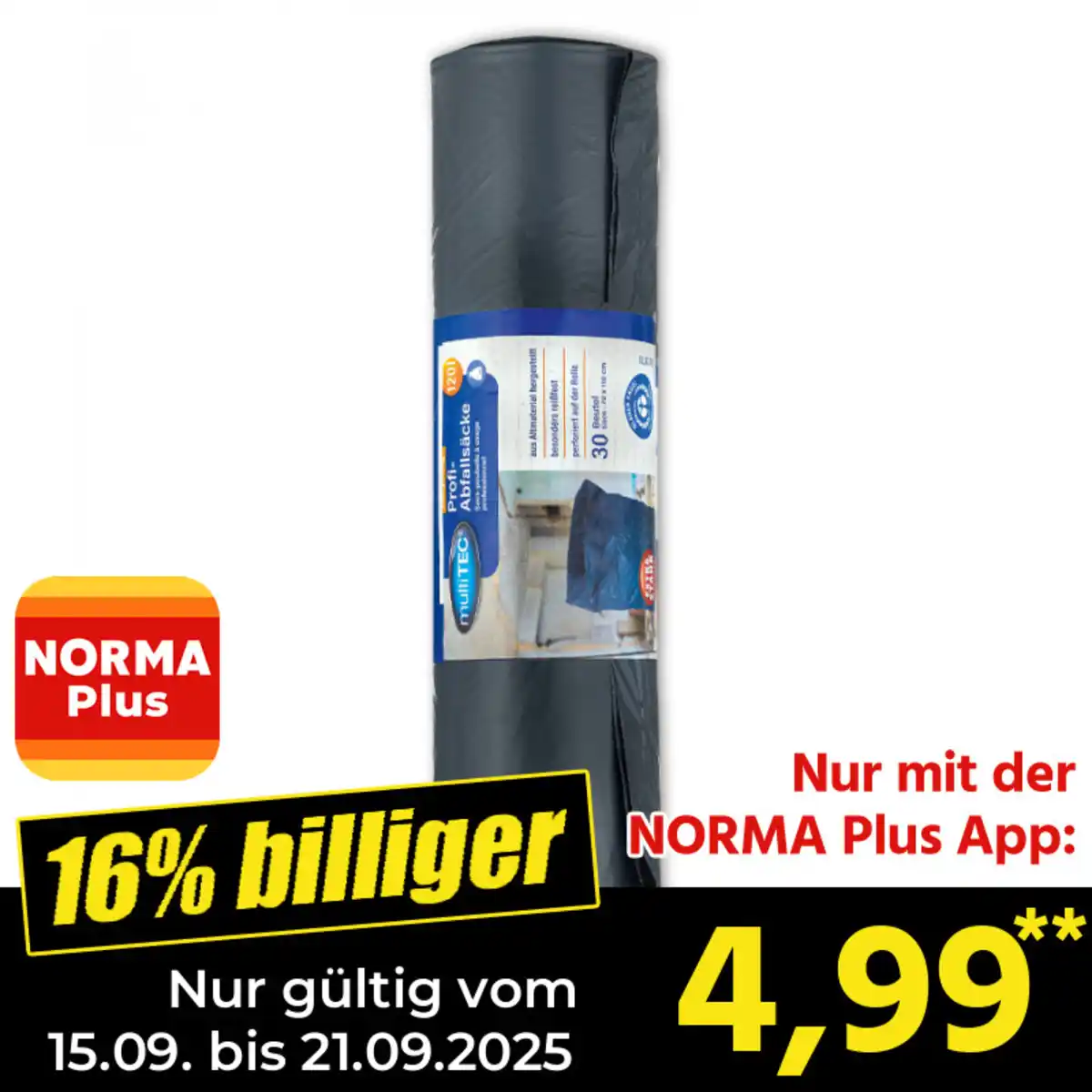 Bild 1 von Multitec Profi-Abfallsäcke