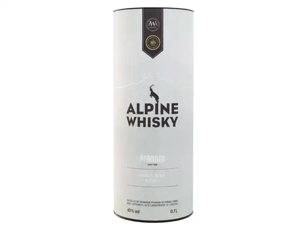 Bild 2 von Pfanner Alpine Single Malt Whisky mit Geschenkbox 43% Vol
