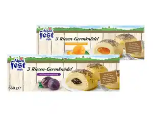 Alpenfest Riesen-Germknödel,  560 g