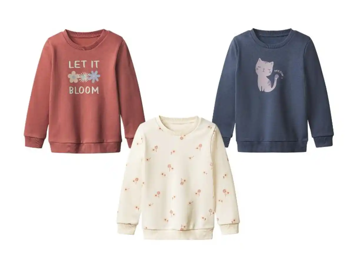 Bild 1 von lupilu® Kleinkinder Sweatpullover mit Baumwolle