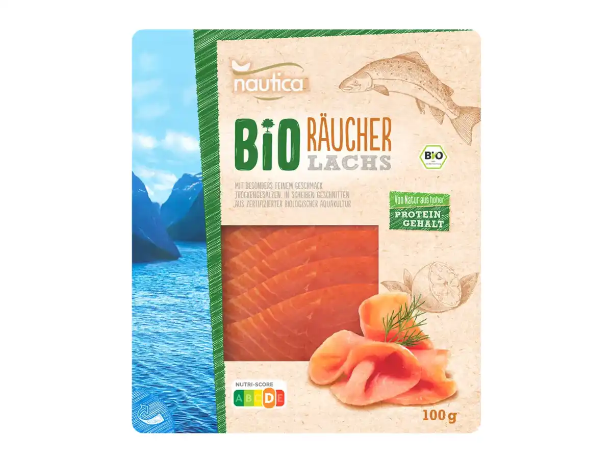 Bild 1 von Nautica Bio Räucherlachs,  100 g