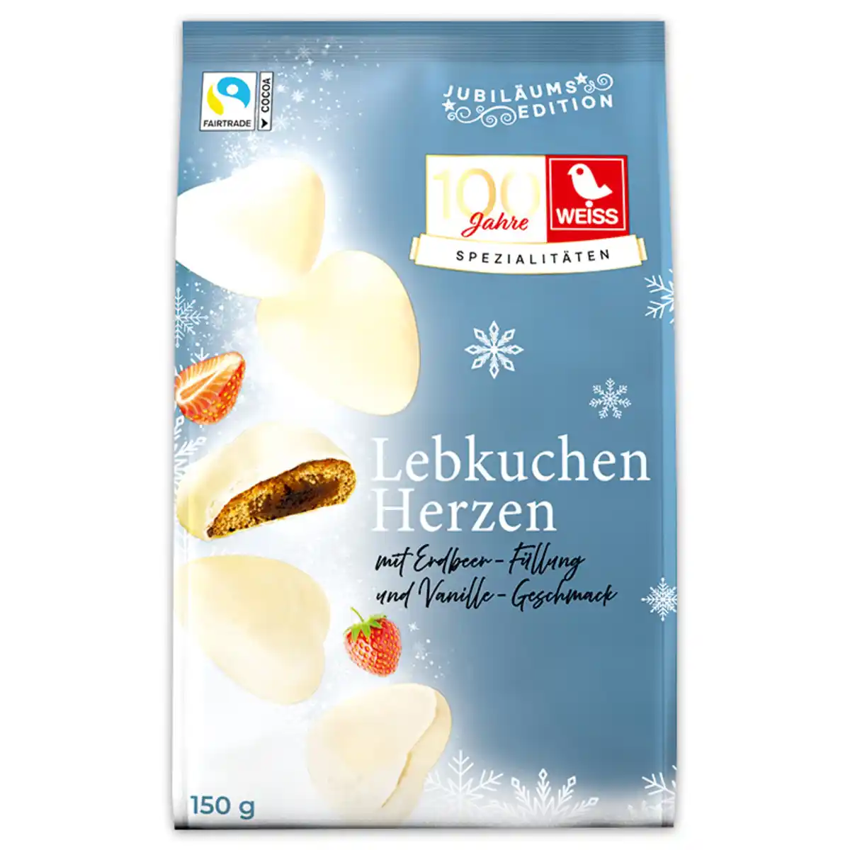 Bild 2 von Weiss Lebkuchen Herzen