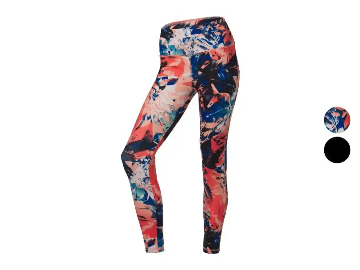 Bild 1 von CRIVIT Damen Funktionstights, hohe Leibhöhe, mit Handytasche