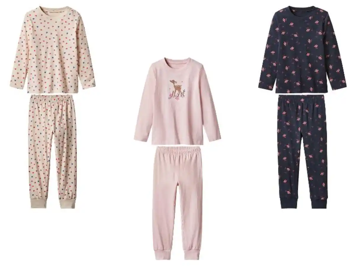 Bild 1 von lupilu® Kleinkinder Mädchen Pyjama