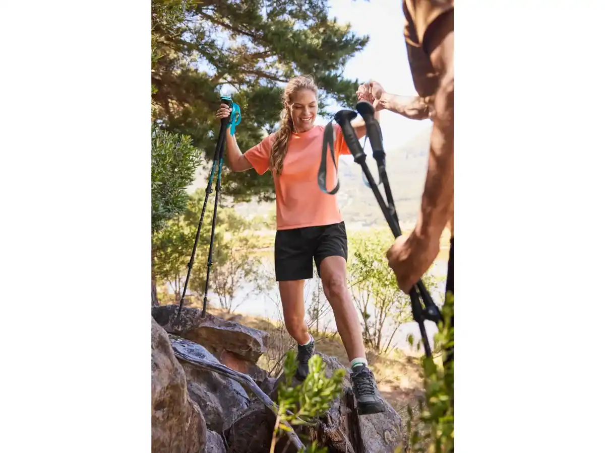 Bild 2 von Crivit Aluminium-Trekkingstöcke