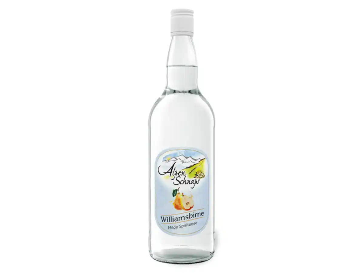 Bild 1 von Alpenschnaps Steinbeisser Williamsbirne 35% Vol