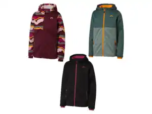 CRIVIT Kinder Softshelljacke aus 3-lagigem Softshell-Material