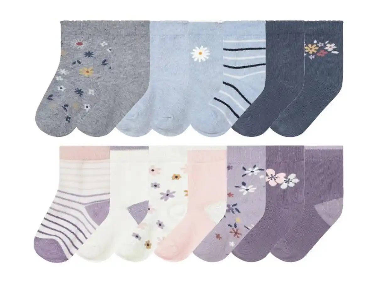 Bild 1 von lupilu® Kleinkinder Socken, 7 Paar