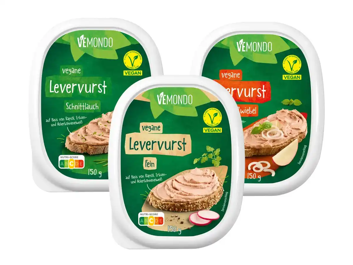 Bild 1 von Vemondo Vegane Levervurst,  150 g