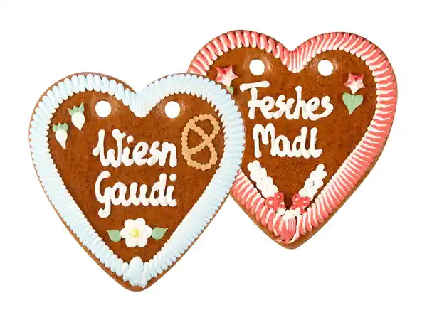Bild 1 von Lebkuchen Spruchherzen,  240 g