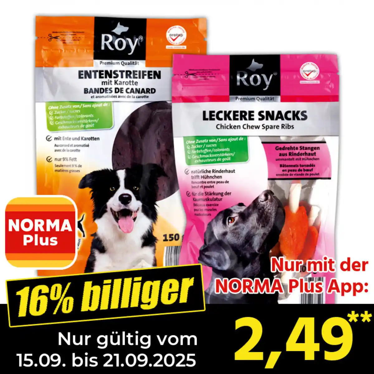 Bild 1 von Roy® Geflügel Snacks