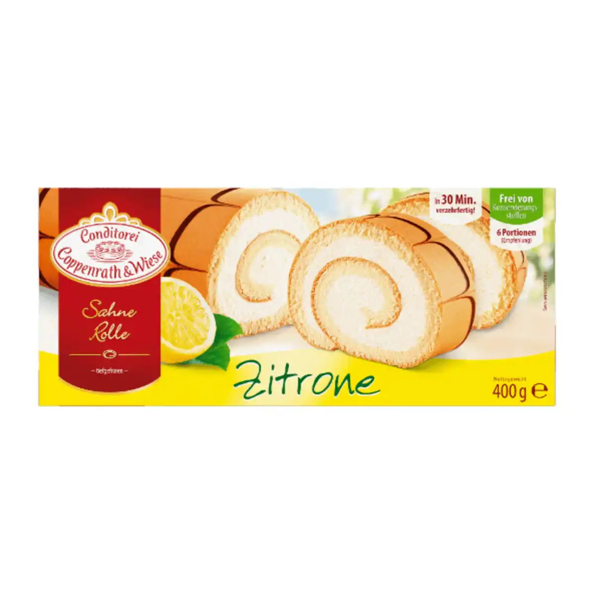 Bild 1 von COPPENRATH & WIESE Sahne-Rolle Zitrone 400g