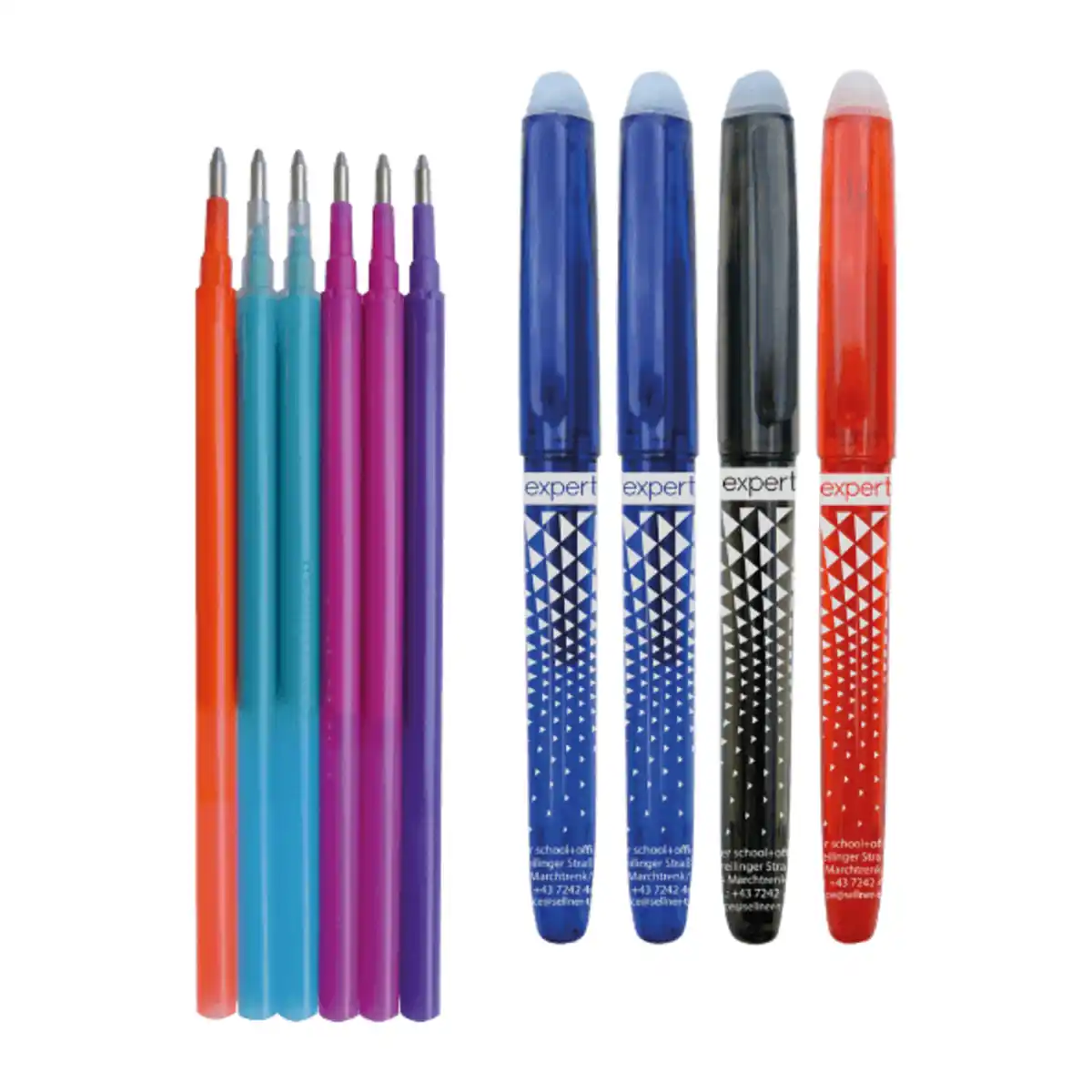 Bild 1 von EXPERTIZ Radierbarer Tintenroller / Ersatzminen
