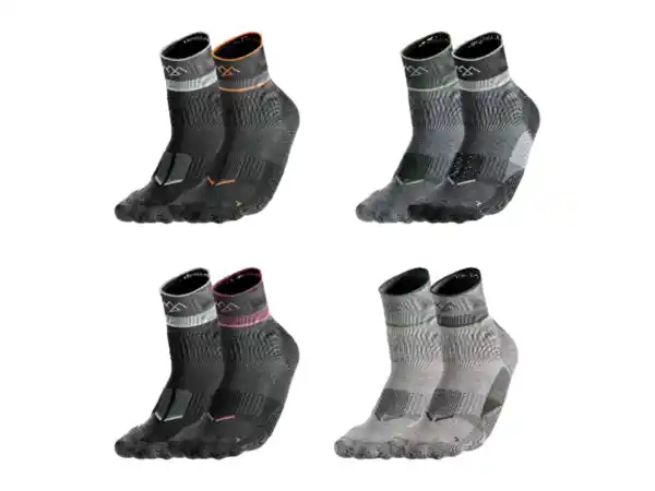 Bild 1 von CRIVIT Outdoorsocken, 2 Paar, mit SmartStep-Fußbett