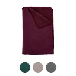 HOME CREATION Teddy Fleece Decke