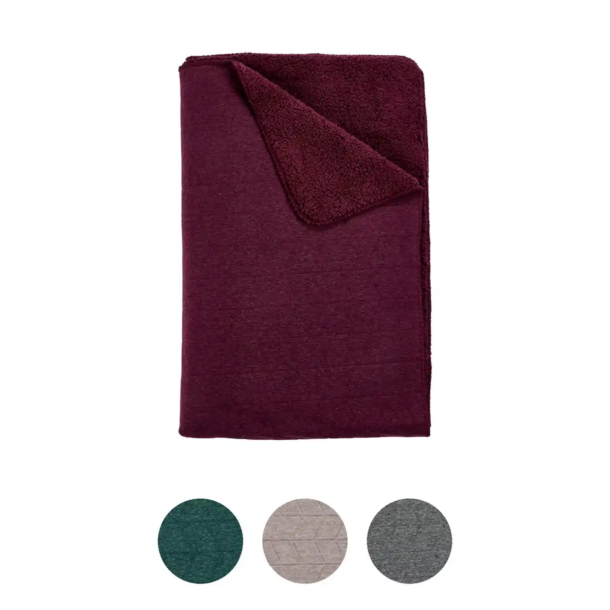 Bild 1 von HOME CREATION Teddy Fleece Decke