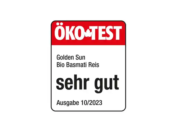 Bild 2 von Golden Sun Bio Basmati Reis,  500 g