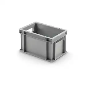 Alutec Kunststoffbehälter geschlossen grau 30 x 20 x 17 cm