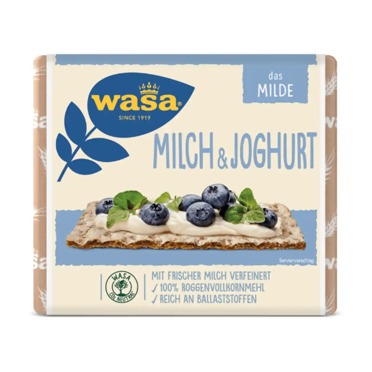Bild 1 von WASA Knäckebrot Milch & Joghurt 230g